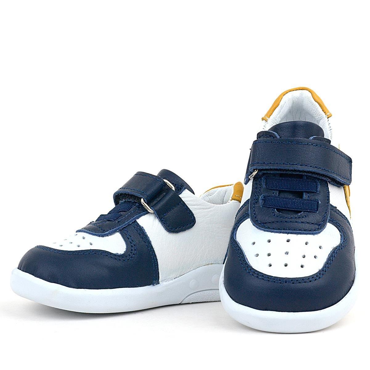 Blauwe Sneaker Barefoot